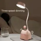 Led Night Light Anti-skid Touch Control Mini Led Children Reading Lamp Gift