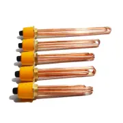 Water Immersion Poultry Heater Thread Copper Element Resistance For Water Tank