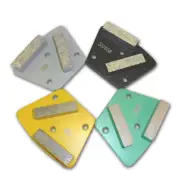 Trapezoid 2-Bar Diamond Floor Grinding Discs