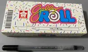 Vintage #37521 Sakura Gelly Roll Black Gel Pen Medium, Pack/Box Only 9 Left Rare