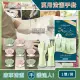 【日本SHOWA】廚房浴室加厚PVC強韌防滑珍珠光澤萬用清潔手套-粉嫩綠L號(洗碗洗衣園藝油漆家事掃除皆適用)