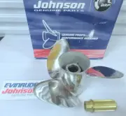 Evinrude Johnson OMC 763917 Viper Propeller Prop OEM New 14.75 x 18 LH Counter