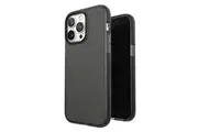 Speck Presidio Perfect Clear Mist Case with Microban Coating (Suits iPhone 14 Pro Max) Obsidian Black
