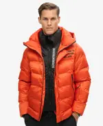 Ski Sport Puffer Jacket | Flame Orange