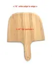 PETE'S Best 16" Pizza / Bread Peel, Big Enough, made of US Alder hardwood
