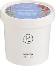 PartyLite Ocean Lavender Scented Candle Refill, Notes of Vanilla Sea Salt, Driftwood, Sea Moss, Patchouli & Eucalyptus, 10oz 1-Wick Aromatherapy, 40 Hours of Luxury Fragrance, Sustainable Soy Wax