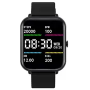 I3E Smartwatch Bluetooth Call 1.81in Full Touch Screen IP68 Waterproof Fitness Tracker Health Monitor VoiceAssistant