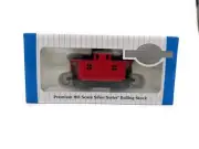HO Scale Bachmann Silver Series #18449 Painted, Unlettered Bobber Caboose