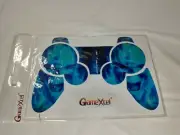 Sony PS3 Decal Sticker Protective Skin Cover Controller Gamepad Blue Smoke Skull