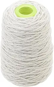 Cotton Braided Rope 1.8mm Twine String Garden Twine for Wrapping Crafts Decor