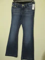 Women's Red By Marc Ecko Radian Jeans, Boot Cut, Color Denim, Size 5. "New"