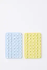 [Rubi] Rubi - Sticky Phone Mount Duo - Rectangle lemon/blue OS RECTANGLE LEMON/BLUE