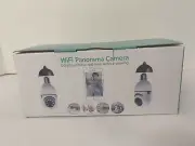 Security Camera, Wireless Wi-Fi Camera 360 light bulb G-17