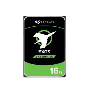 【SEAGATE 希捷】EXOS X18 16TB 3.5吋 7200轉 256MB 企業級內接硬碟(ST16000NM000J)