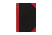 Cumberland Notebook 100 Leaves (Red & Black)