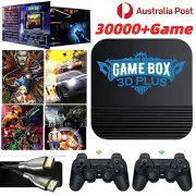 I3S Box Game Console 30000+ Games Retro Video TV Gaming Wireless HDMI HD 64GB AU