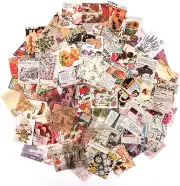 400Pcs Junk Journal Vintage DIY Material Paper Journaling Supplies Scrapbooking