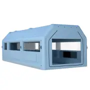 Inflatable Spray Booth 10X5M Car Paint Tent Filter System 2 Blowers
