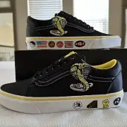 Sz 8.5 Mens / 10 Women's VANS X Cobra Kai Old Skool Sneakers Shoes New With Box