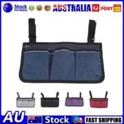 Stylish Chair Side Bag With Reflective Strip And Secure Fastening Straps