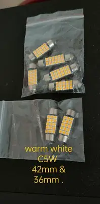 在飛比找Yahoo!奇摩拍賣優惠-4000k 6000k canbus Led  c5w 31