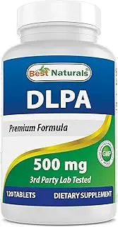 Best Naturals DLPA 500 mg 120 Tablets