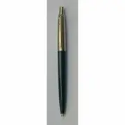 Parker Jotter Ballpoint Pen Dark Blue Brass Made In Usa Black Ink New