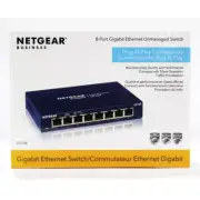 Netgear GS108 8-Port Gigabit Ethernet Unmanaged Desktop Switch (GS108-400NAS)