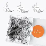 Eyesy Lash 500 Camellia Lash Extensions | 5D 0.07 Size 10-12-14mm Curl C | American Volume Lash Multiple Lengths Eyesy Eyelash Extension Pestanas Pelo A Pelo Create Depth, Textured, Layered Effect