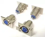 4 x XLR Female Jack Panel Mount Connector, Steren 250-705