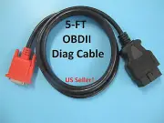 OBD2 OBDII Main Test Data Cable For Launch CRP TOUCH PRO Diagnostic Scanner -NEW
