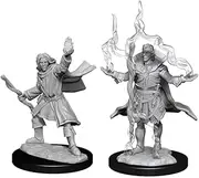 Wizkids Pathfinder - Deep Cuts Elf Sorcerer Male Unpainted Miniature