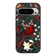 Google Pixel 9 Pro Impact Magnetic Case Cardinal at Christmas