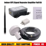 Indoor GPS Signal Repeater Amplifier Transfer L1 BD2 Full Kit 15M Distance new