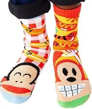 [Pals] Kids 90s 00s Retro Mismatched Socks Paul Frank Collab Limited Edition for Boys or Girls