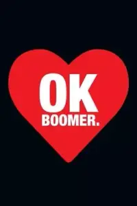 在飛比找博客來優惠-OK Boomer Heart Notebook: Blan