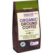 Macro Organic Medium Ground Coffee 200g