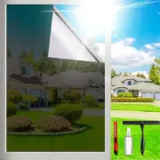 One Way Privacy Window Film Sun Blocking, Heat Blocking Window Tint for Home ...