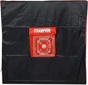 SportsYuva Carrom Board Full Cover Champion Board Quality with Extra Pocket for Coins, Striker & Powder (Champion, Assorted Colour)