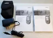 Magellan eXplorist 500 GPS Belt Clip Carry Case, AC Power Adapter + 2 Manuals