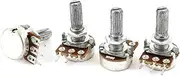 Aexit 4 (Potentiometer) Pcs Type B Single Linear 20mm Shaft Rotary Taper Potentiometers B20K (14ry531qf645) 20K Ohm