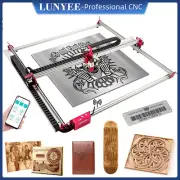 LUNYEE Laser Engraver 80W 1M*1M App Control CNC Router Laser Engraving Machine