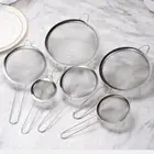 Handheld Kitchen Sieve Stainless Steel Twill Screen Flour Strainer