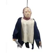 Warner Bros Jason Vorhees Hanging Puppet Friday 13th Horror Halloween Decor