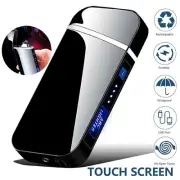 USB Rechargeable Lighter Arc Plasma Lighter Electric Flameless Lighter Windproof