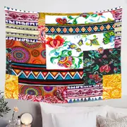Mandalas and Flowers Cool Messy Design Tapestry