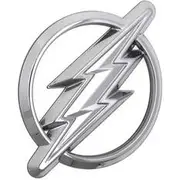 Fan Emblems DC The Flash 3D Chrome Car Badge - 9672-108
