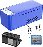 Mini Fridge Refrigerator and Insulin Cooler with Lithium Battery*1 - Travel, Home, Portable Car Refrigeration Case/Small Travel Box