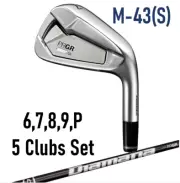 2023 PRGR 02 IRON SET #6-PW DIAMANA GRAPHITE SHAFT M-43 S-FLEX 5 CLUBS SET STIFF