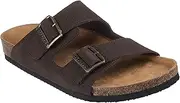 [Skechers] Men's Relaxed Fit: Aidan - Leelan Two Band Sandal